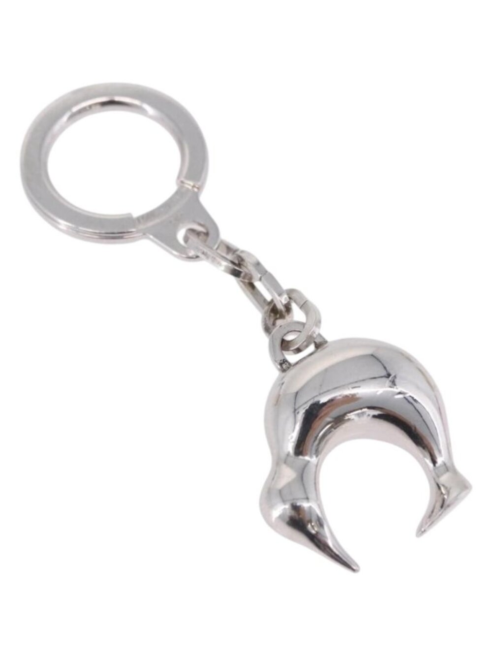 LOUIS VUITTON Porte ClesLV Cup Key Holder metal Silver